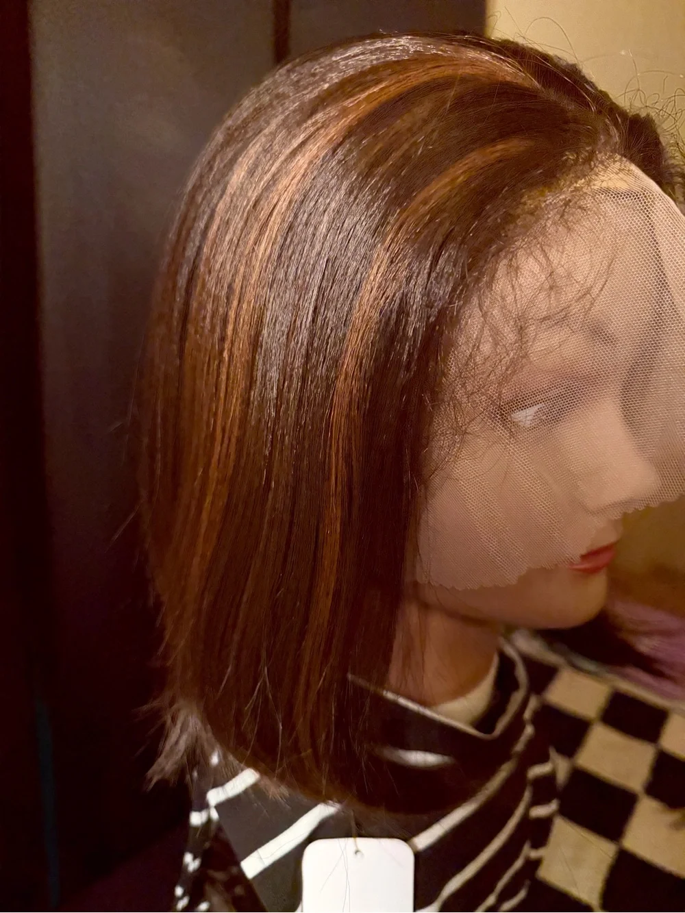Kome Lace Front Wig - Chestnut Brown